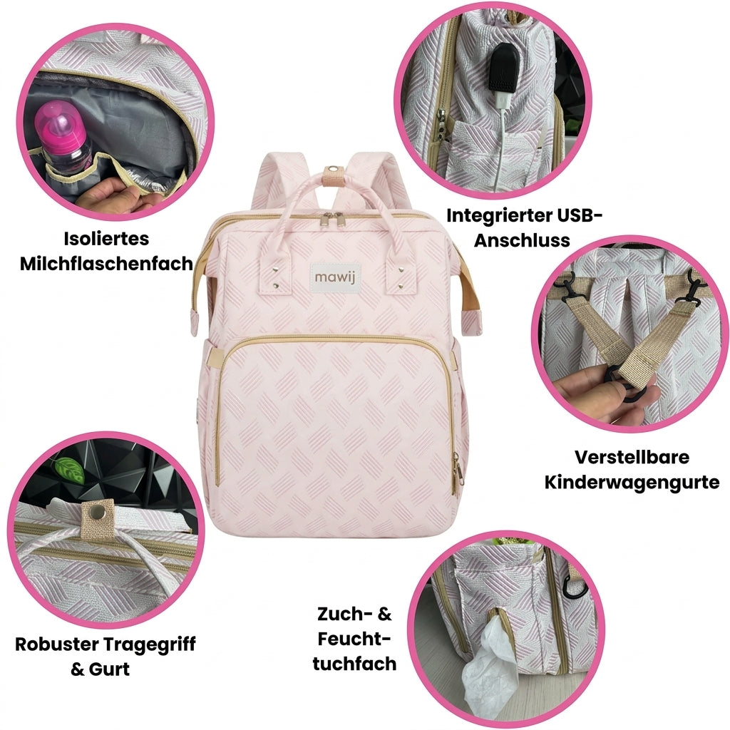 Mawij® Wickelrucksack